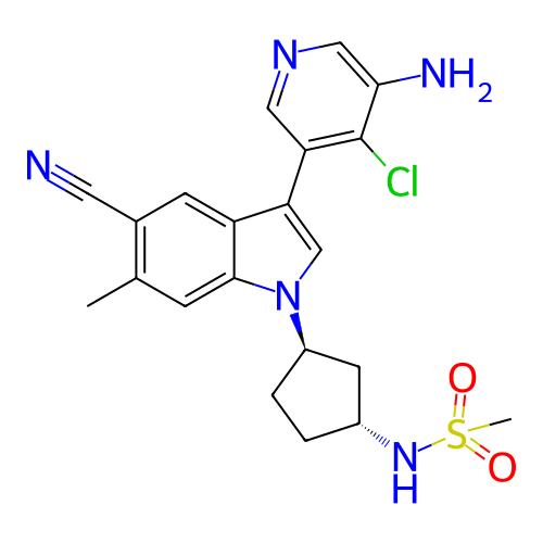 Chemical structure of BindingDB Monomer ID 439075