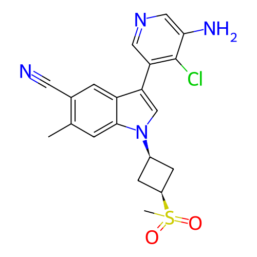 Chemical structure of BindingDB Monomer ID 439086