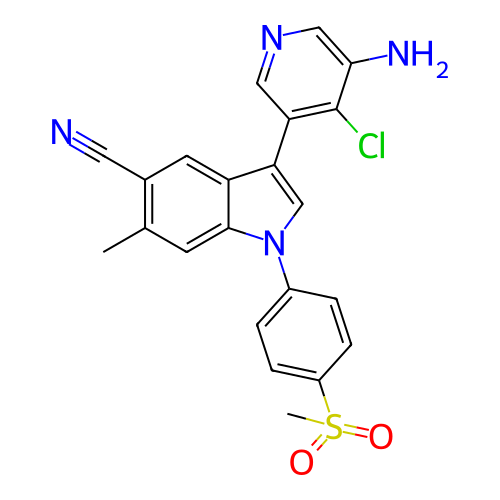 Chemical structure of BindingDB Monomer ID 439089