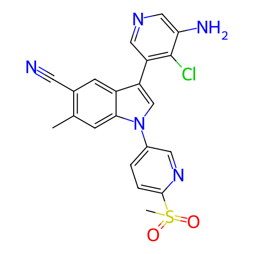 Chemical structure of BindingDB Monomer ID 439090