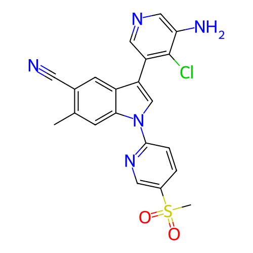 Chemical structure of BindingDB Monomer ID 439092