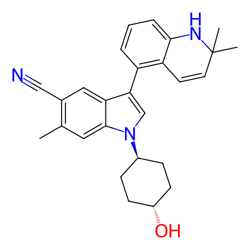 Chemical structure of BindingDB Monomer ID 439107