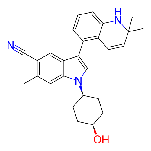 Chemical structure of BindingDB Monomer ID 439108
