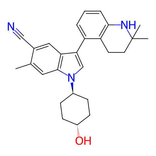 Chemical structure of BindingDB Monomer ID 439109