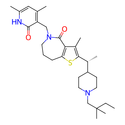 Chemical structure of BindingDB Monomer ID 439163