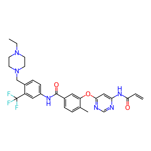 Chemical structure of BindingDB Monomer ID 439303