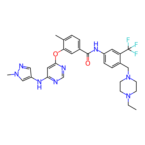 Chemical structure of BindingDB Monomer ID 439307
