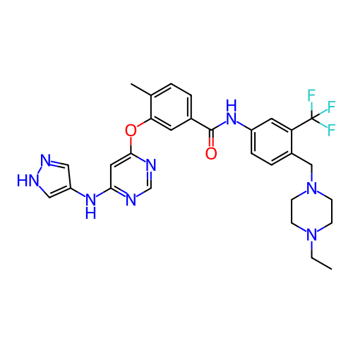 Chemical structure of BindingDB Monomer ID 439309