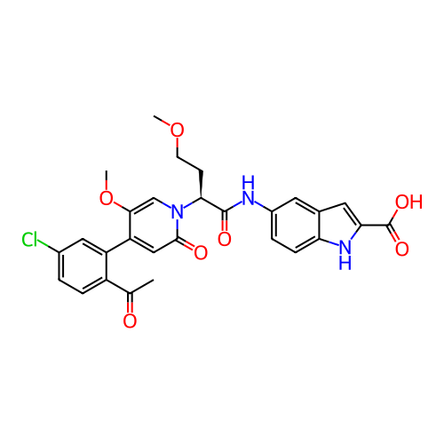 Chemical structure of BindingDB Monomer ID 439322