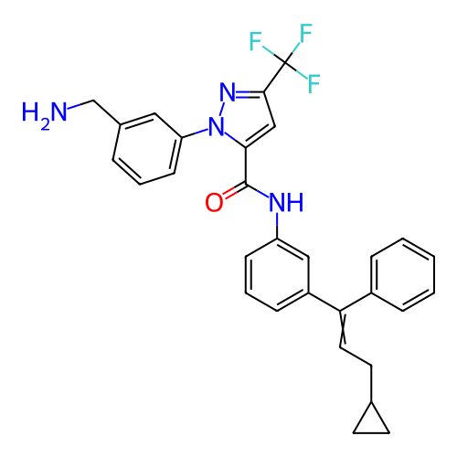 Chemical structure of BindingDB Monomer ID 439345