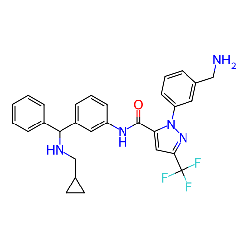 Chemical structure of BindingDB Monomer ID 439347
