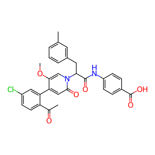 Chemical structure of BindingDB Monomer ID 439365