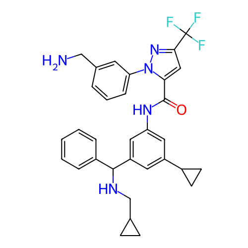 Chemical structure of BindingDB Monomer ID 439372