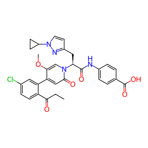 Chemical structure of BindingDB Monomer ID 439396
