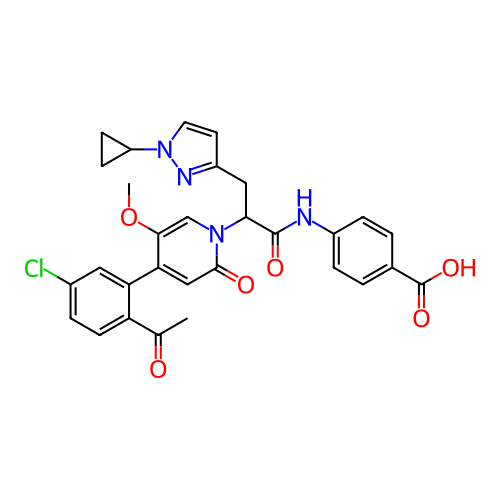 Chemical structure of BindingDB Monomer ID 439397