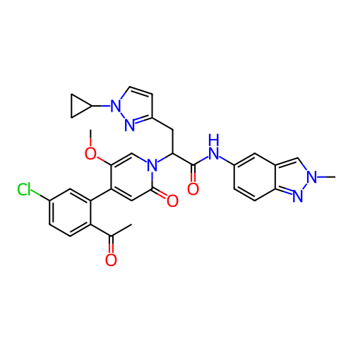 Chemical structure of BindingDB Monomer ID 439403
