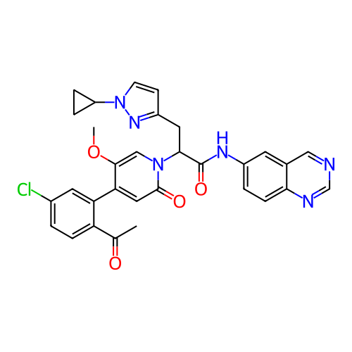 Chemical structure of BindingDB Monomer ID 439404