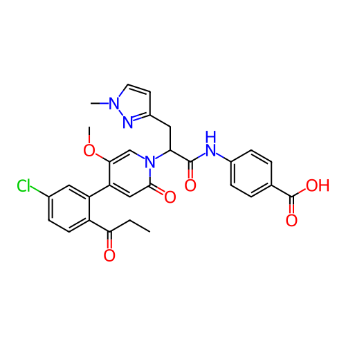 Chemical structure of BindingDB Monomer ID 439405