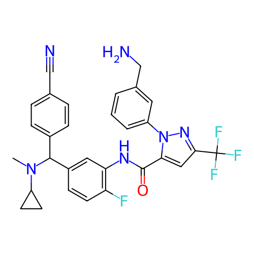Chemical structure of BindingDB Monomer ID 439407