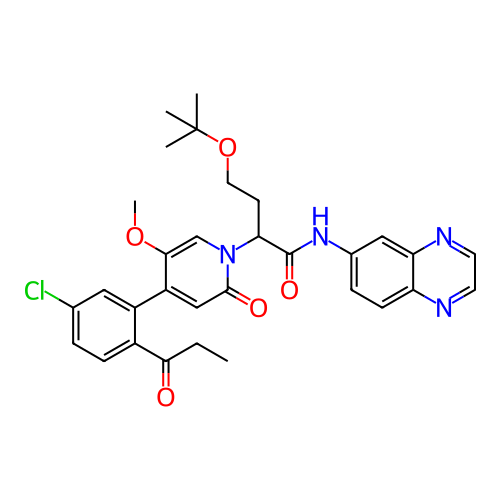 Chemical structure of BindingDB Monomer ID 439420