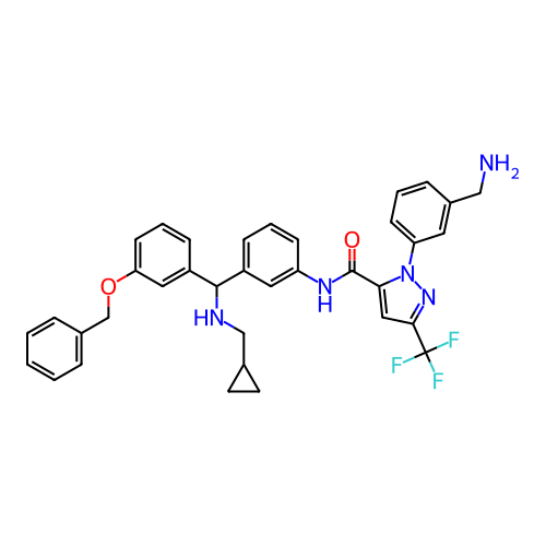 Chemical structure of BindingDB Monomer ID 439423