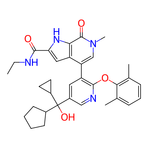 Chemical structure of BindingDB Monomer ID 439485
