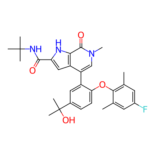 Chemical structure of BindingDB Monomer ID 439498