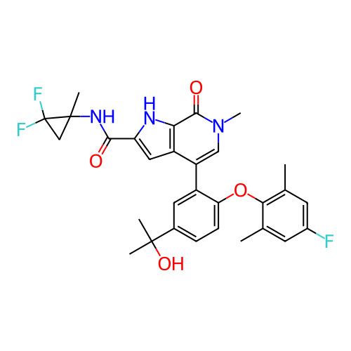 Chemical structure of BindingDB Monomer ID 439524