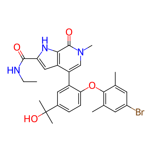 Chemical structure of BindingDB Monomer ID 439536