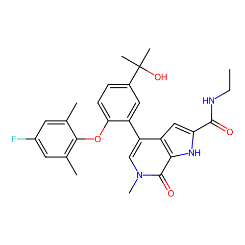 Chemical structure of BindingDB Monomer ID 439547