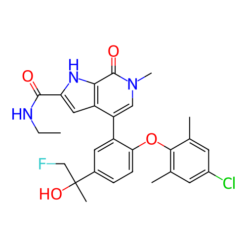 Chemical structure of BindingDB Monomer ID 439553