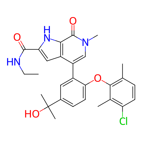 Chemical structure of BindingDB Monomer ID 439566