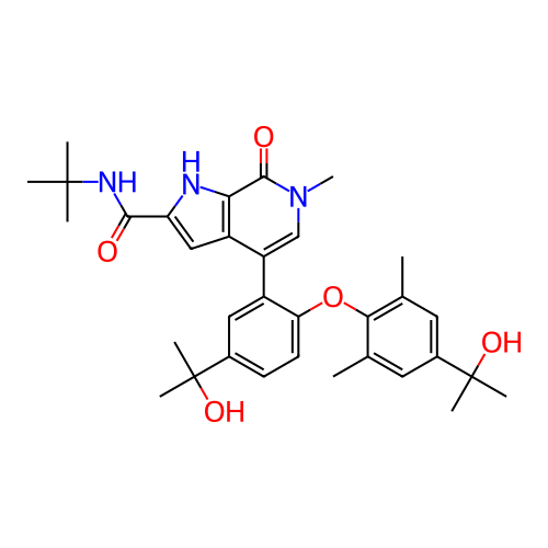Chemical structure of BindingDB Monomer ID 439576