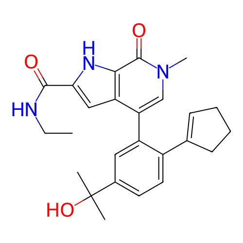 Chemical structure of BindingDB Monomer ID 439583