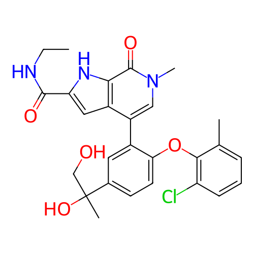 Chemical structure of BindingDB Monomer ID 439584