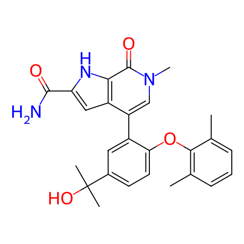 Chemical structure of BindingDB Monomer ID 439586