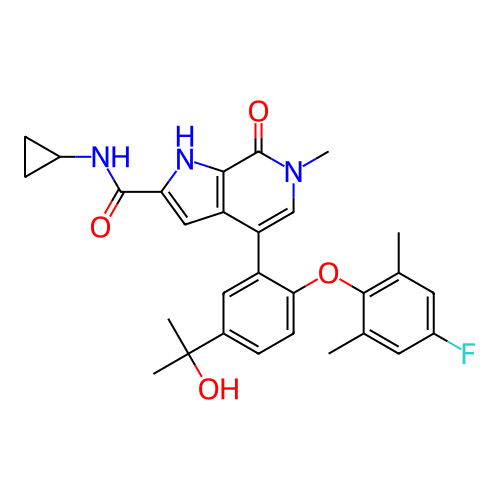 Chemical structure of BindingDB Monomer ID 439590