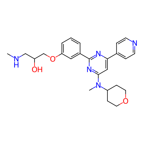 Chemical structure of BindingDB Monomer ID 439600