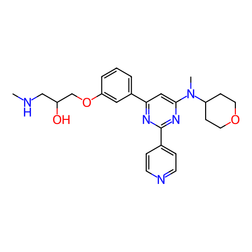 Chemical structure of BindingDB Monomer ID 439601