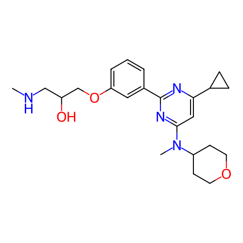 Chemical structure of BindingDB Monomer ID 439610