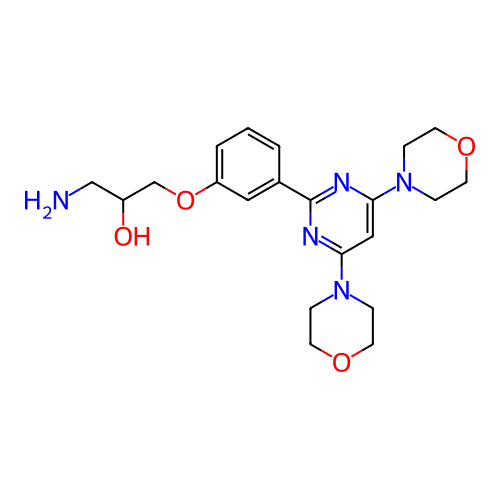 Chemical structure of BindingDB Monomer ID 439615
