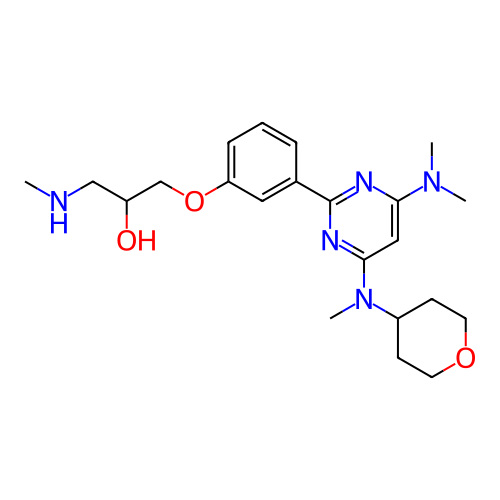Chemical structure of BindingDB Monomer ID 439616