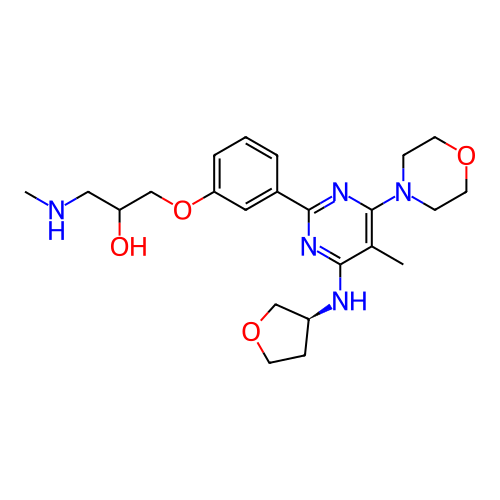 Chemical structure of BindingDB Monomer ID 439627