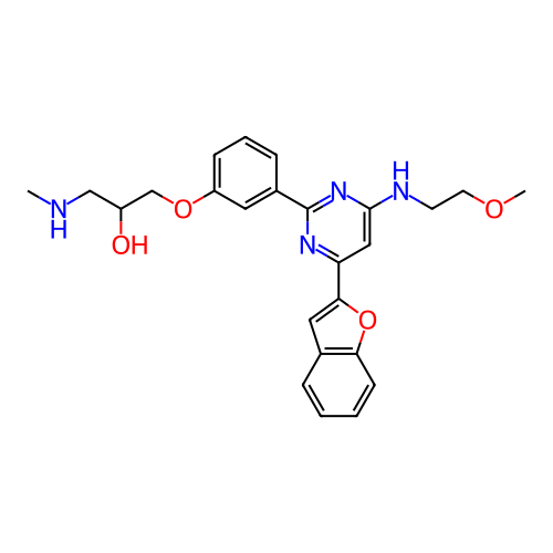 Chemical structure of BindingDB Monomer ID 439630