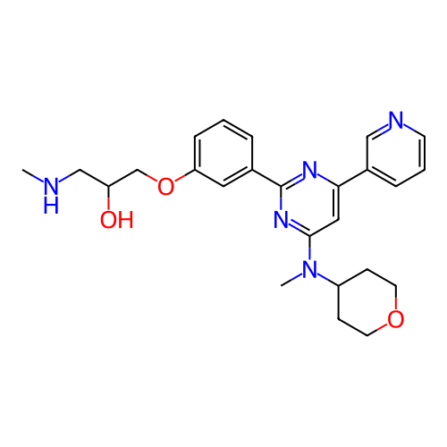 Chemical structure of BindingDB Monomer ID 439633