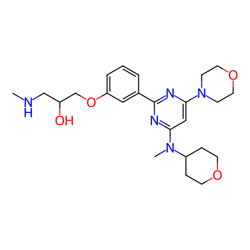 Chemical structure of BindingDB Monomer ID 439637