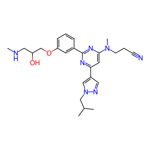 Chemical structure of BindingDB Monomer ID 439642