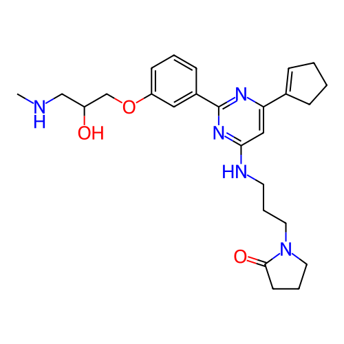 Chemical structure of BindingDB Monomer ID 439643