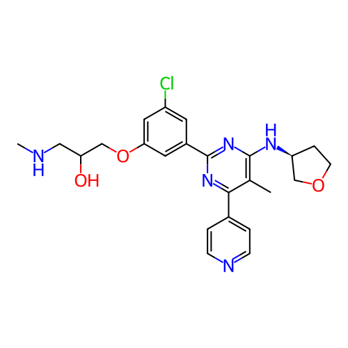 Chemical structure of BindingDB Monomer ID 439646