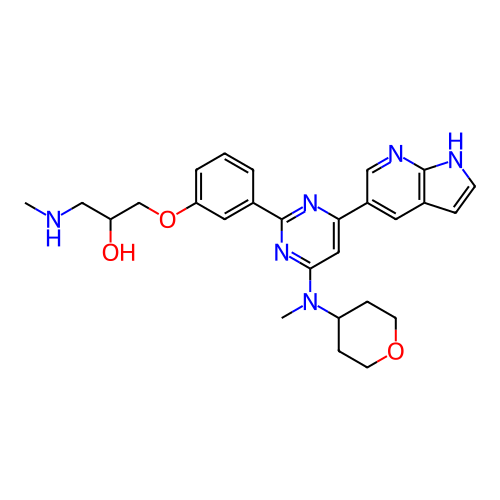 Chemical structure of BindingDB Monomer ID 439656